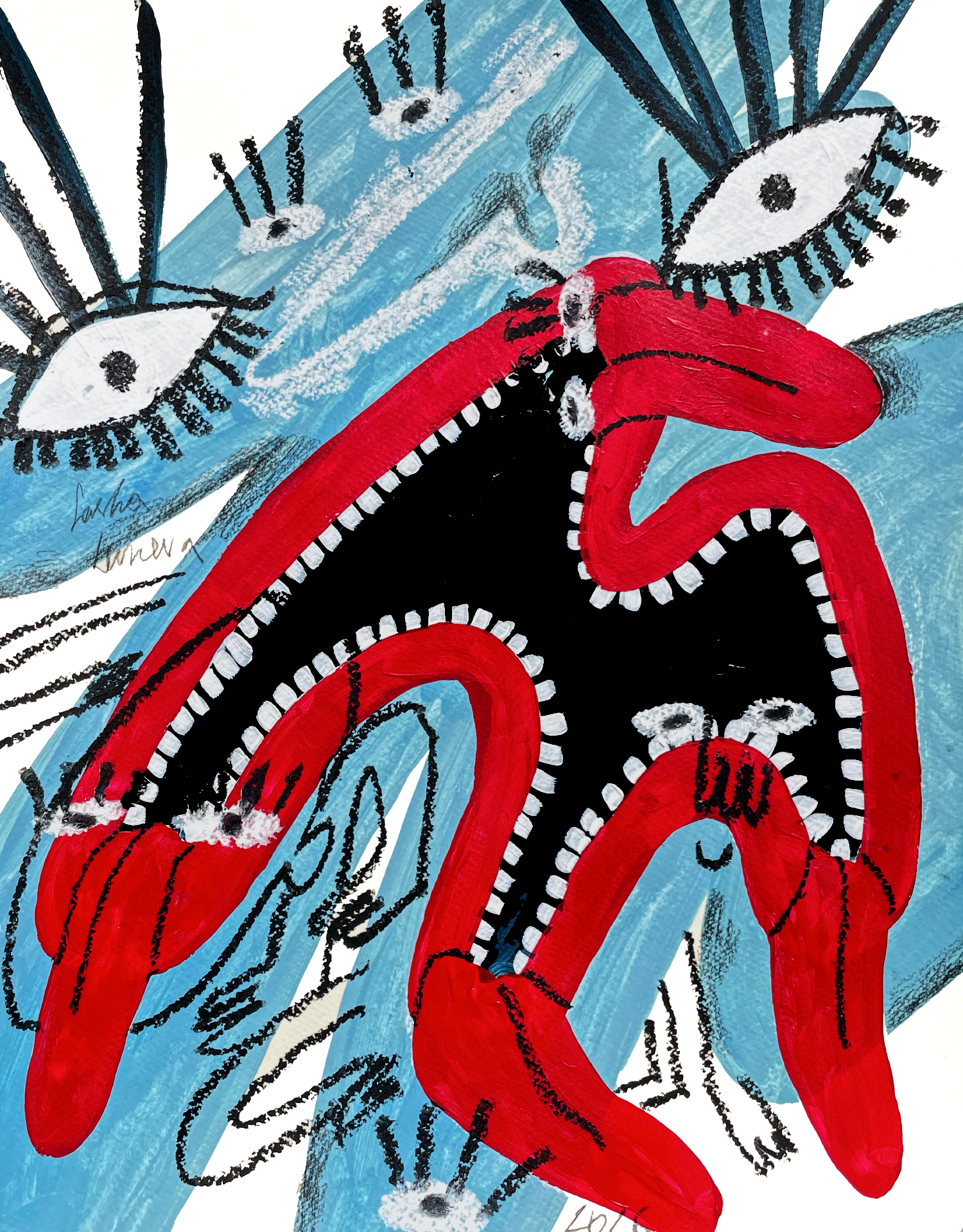 Surprised in a bad way