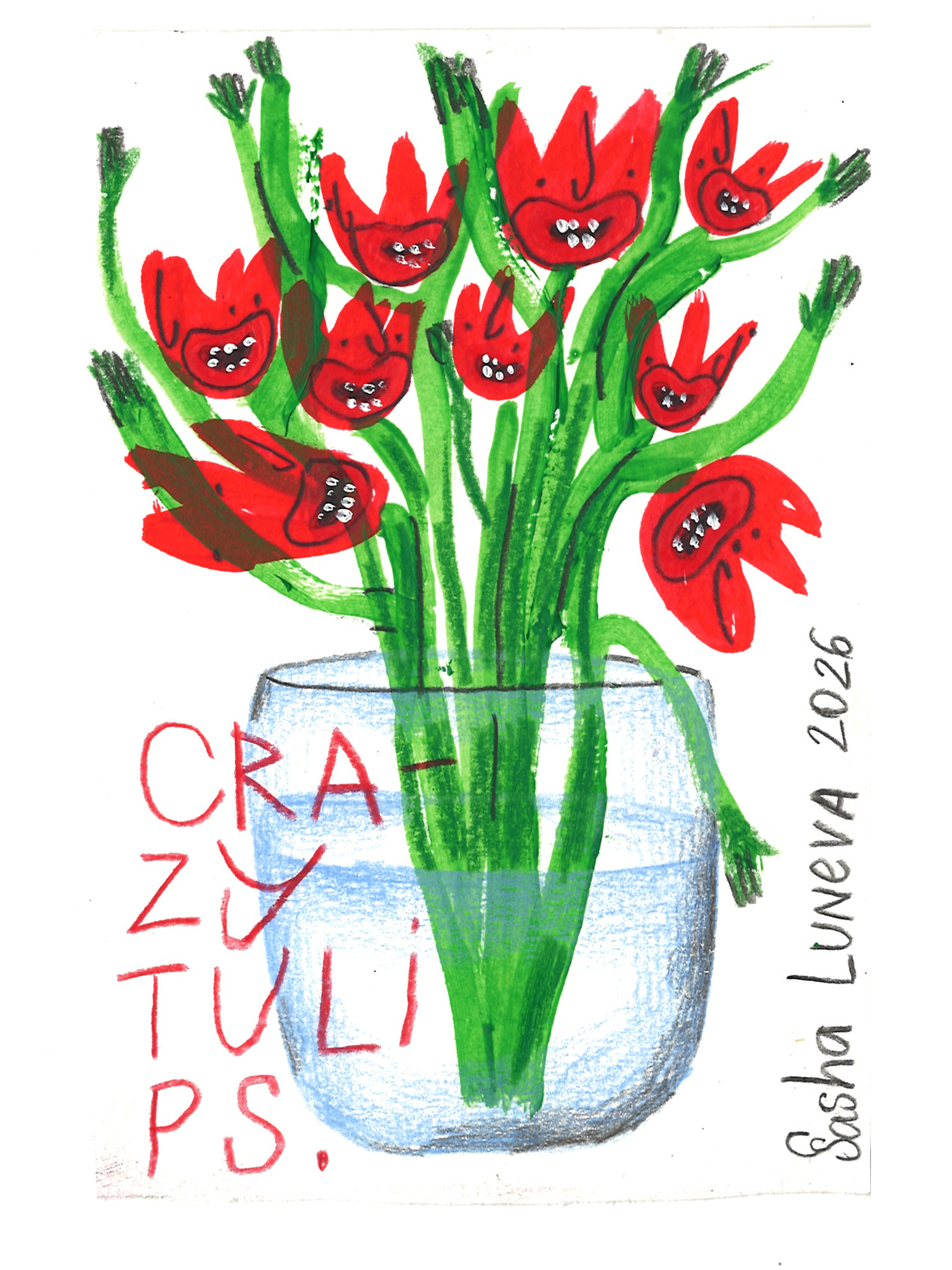 Crazy tulips