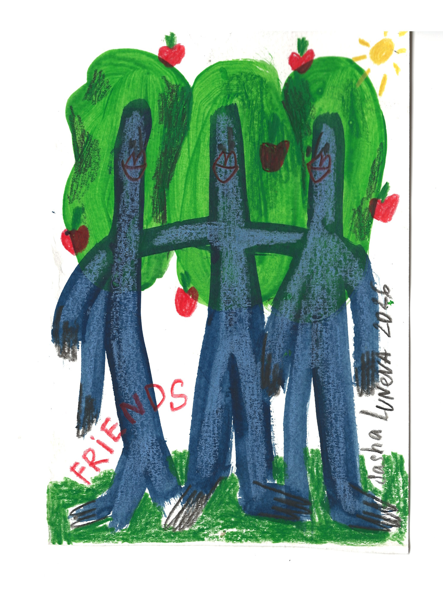 Three friends