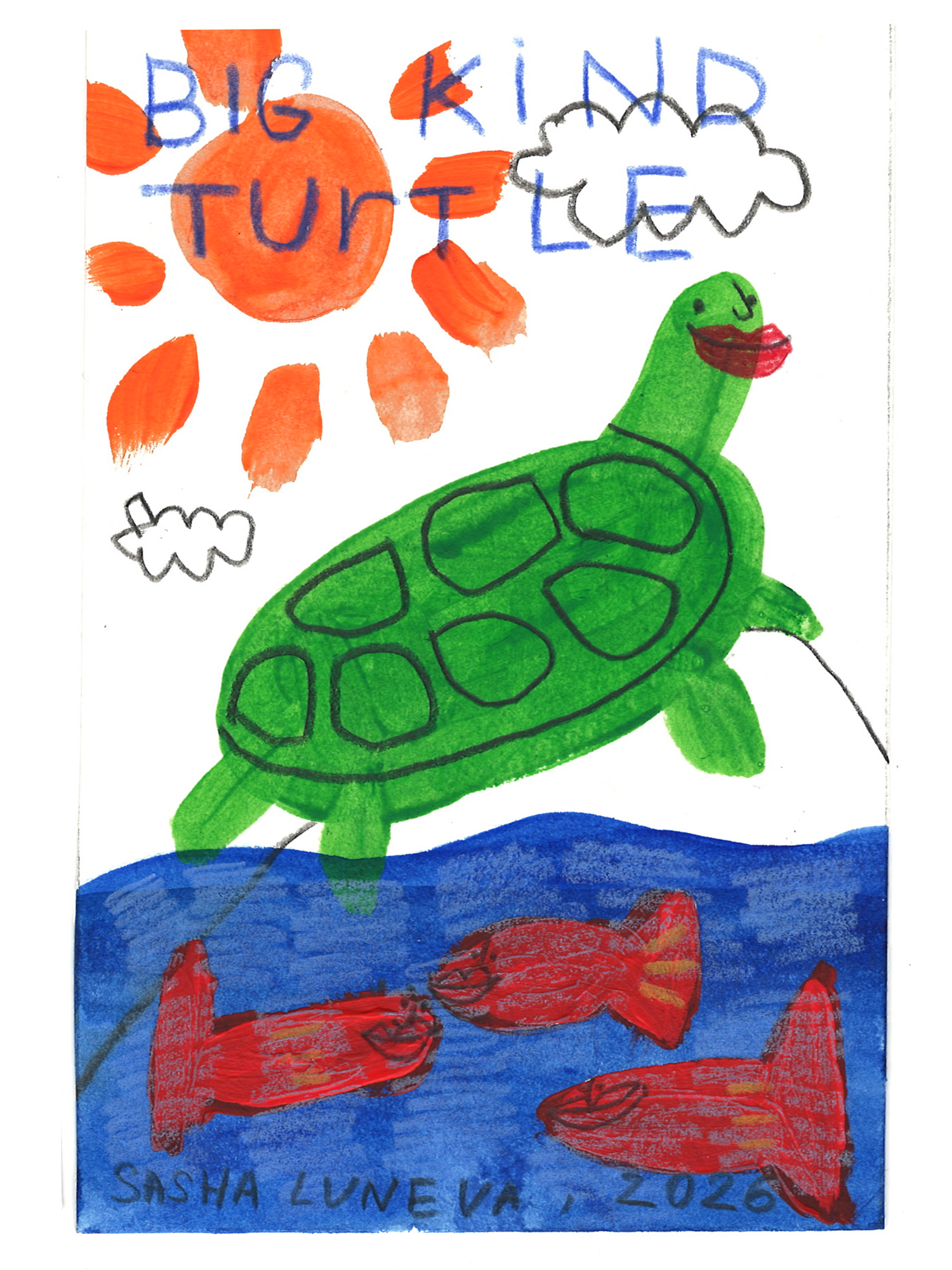 Big Kind Turtle