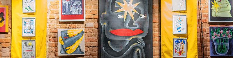 (PoTVORCHY) Kiss on a Starry Day, Squat 17b, Kyiv, Ukraine, Apr 23 – May 21, 2025